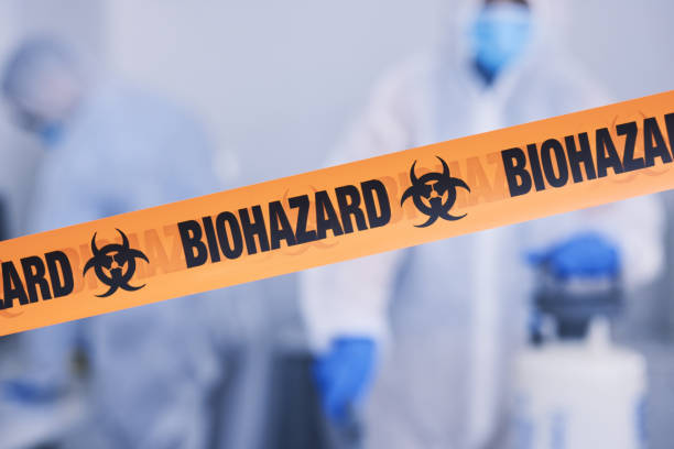 Professional Infectious Disease Decontamination technician working in Lyons, MI